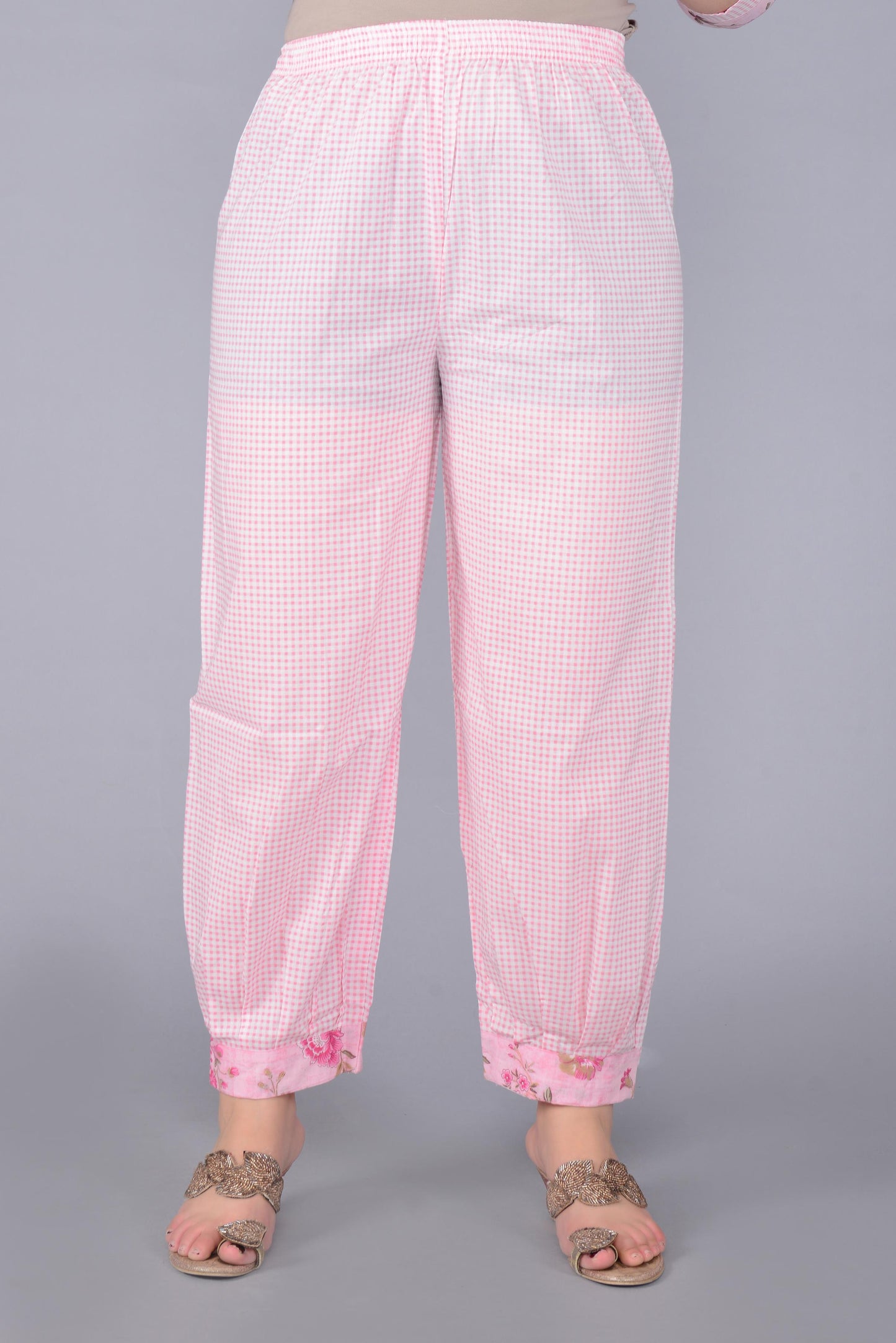 Pink Colour Designer Printed Kurta with Pant and Dupatta