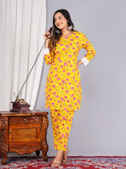 Yellow Designer Cord Set