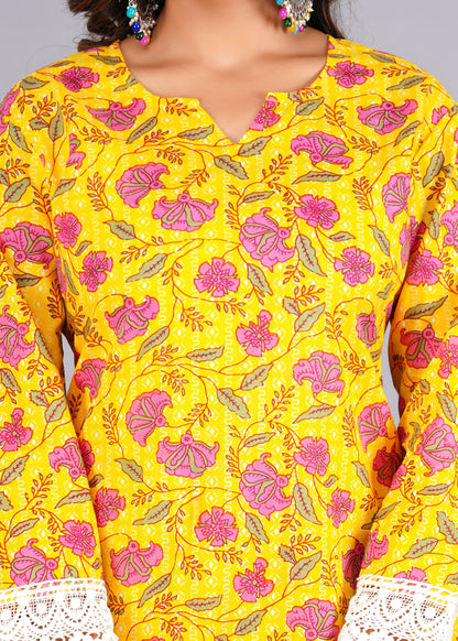 Yellow Designer Cord Set