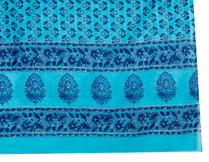Green Colour Designer Printed Kurta with Pant and Dupatta