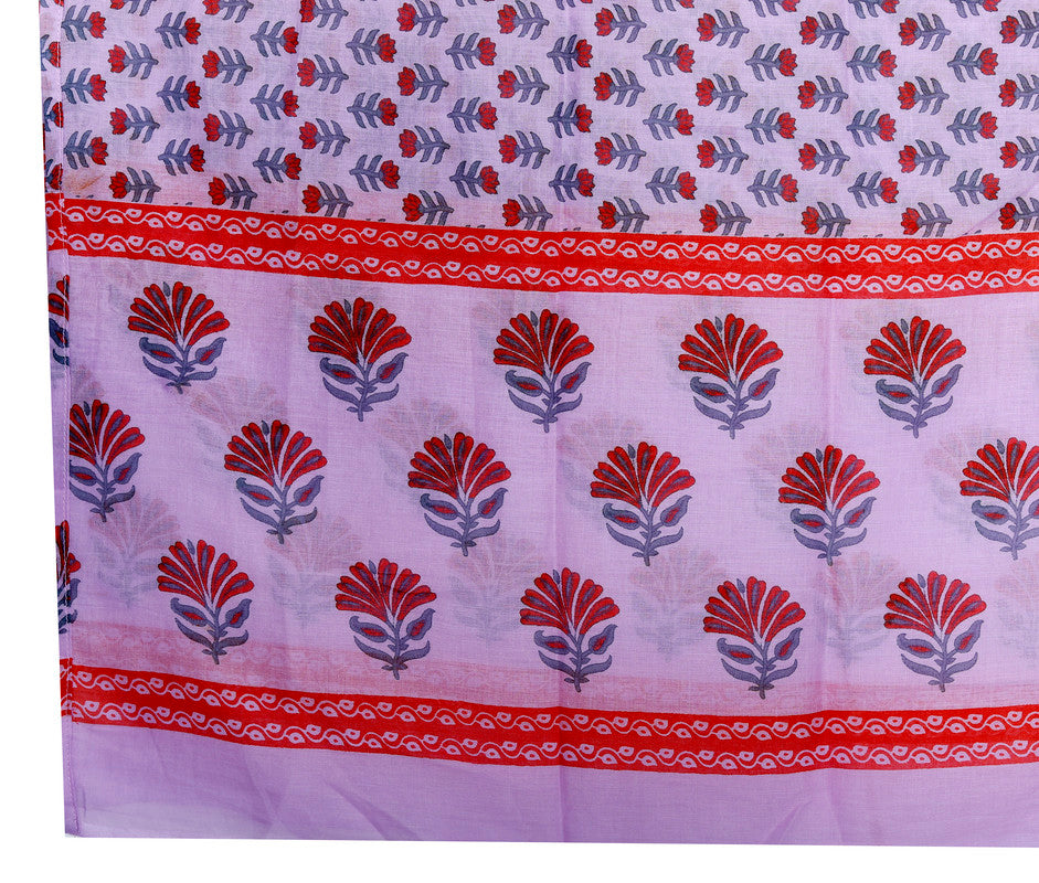 Parple Colour Designer Printed Kurta with Pant and Dupatta